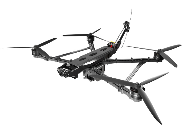 FPV - дрон 10 дюймів "ШПАК" карбон поворотна звичайна камера FLY KROP
